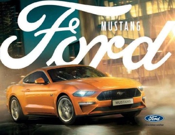 Ford Mustang prospekt model 2018 62 str.