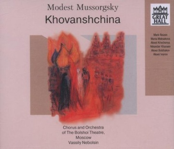 MUSORGSKI Chowańszczyzna – opera (2CD)