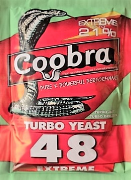 Drożdże Gorzelnicze COOBRA 48 TURBO EXTREME/X10SZT