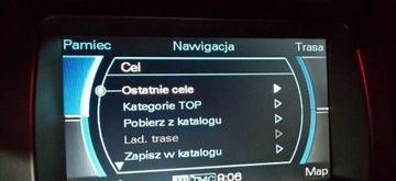 POLSKIE MENU AUDI A3 A4 A6 Q7 RNS-E