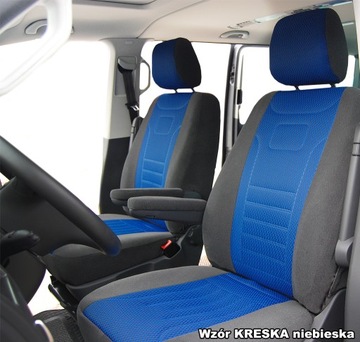 Ford Tourneo Transit VIII 2013- 2+1 ВЕЛЮРОВЫЕ ЧЕХОЛЫ