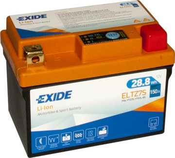 EXIDE ELTZ7S 28,8WH 150A 12V L+ LI-ion litowy ytx7