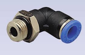 ZŁĄCZE WTYKOWE KĄTOWE KOLANKO WĄŻ 4 mm X GWINT M 6