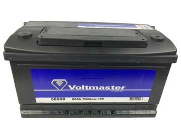 Аккумулятор VOLTMASTER 12 В 80 Ач 700 А P+