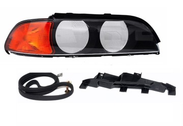BMW E39 96-00 TYC NOWE SZKŁO REFLEKTOR PRAWE