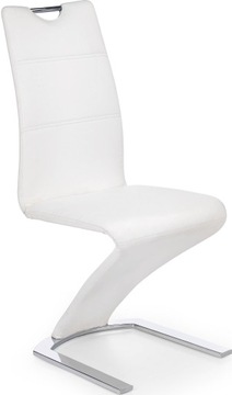 Stylowe krzesło K188 białe oryginalny stelaż