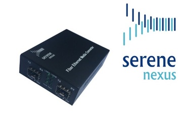 Media konwerter SFP-SFP Serene Nexus FMC-SSLC