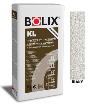 BOLIX ZAPRAWA DO KLINKIERU KL 25KG BIAŁA +
