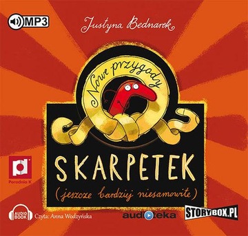 Nowe przygody skarpetek (Audiobook)(CD-MP3) hit