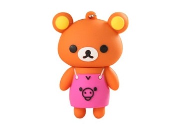 PENDRIVE USB 64 GB MIŚ RÓŻOWY RILAKKUMA MISIEK