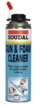 SOUDAL PŁYN CZYSZCZĄCY PISTOLET CZYŚCIK PIANY