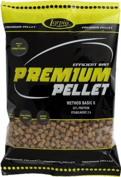 REWELACYJNY PELLET LORPIO METHOD BASIC 4,5mm -700g