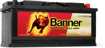 Banner Running Bull AGM 12В 105Ач 950А аккумулятор