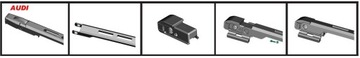 WYCIERACZKI PŁASKIE BMW E39 SERIA 5 1996-2003