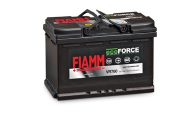 Аккумулятор Fiamm AGM VR760 70 Ач Старт-Стоп