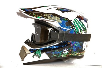 KASK BLEXX CROSS QUAD ENDURO MTB M 57-58 +GOGLE