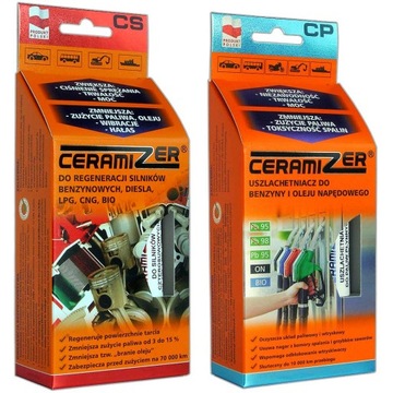 CERAMIZER CS do silnika + USZLACHETNIACZ paliwa do baku