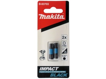 MAKITA B63703 bity końcówki udarowe 25mm T40 2szt