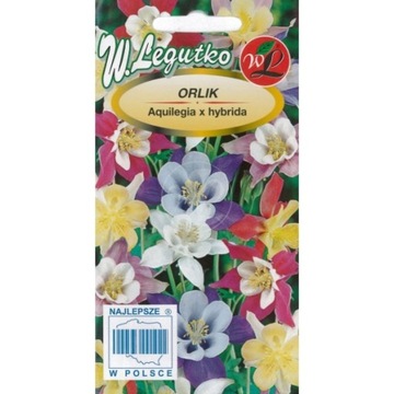 Orlik McKana's mieszanka Aquilegia hybrida nasiona