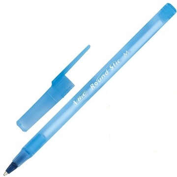 Długopis j Bic Round Stick (10szt) niebieski
