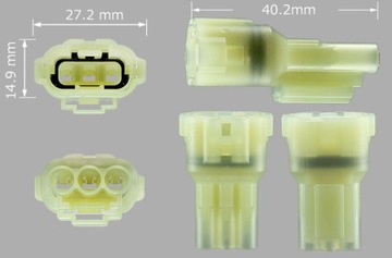 HM SOCKET 3-контактный разъем для мотоциклов SUMITOMO