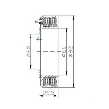 2204011 КАТУШКА КОМПРЕССОРА КОНДИЦИОНЕРА DELPHI CVC CHEVROLET OPEL VAUXHALL GM