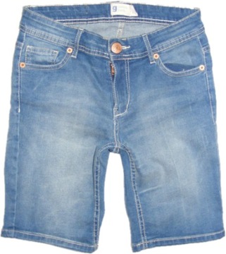 PERFECT JEANS elastyczne jeansowe spodenki R 34 XS