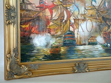 bitwa obraz TRAFALGAR___ TURNER___ kopia 50x70__