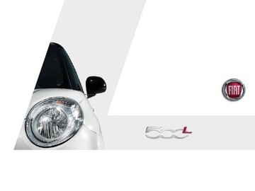 Fiat 500 L prospekt model 2013 Węgry