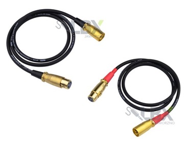 XLR Межблочный балансный узел 2 x 1 м