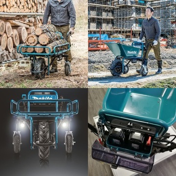 MAKITA DCU180Z самоходная тачка-тележка 18В 130кг