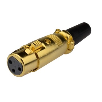 Микрофон кабель XLR Canon Klotz Red - 1M