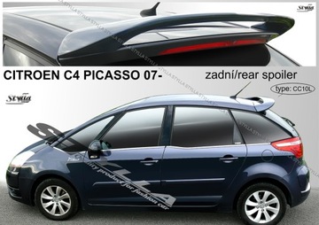 spoiler spojler do Citroen C4 Picasso MPV 02/2007-