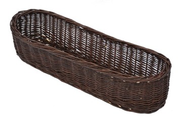 Плетеная корзина Крышка для цветочного горшка Wicker Basket 62