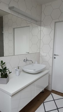 ШЕСТИГРАННАЯ МАТОВАЯ БЕЛАЯ ПЛИТКА 25x28 HIT