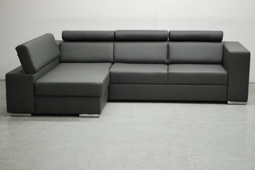 ^NBC DESIGN MODERN УГЛОВОЙ ДИВАН со спальным местом Контейнер из экокожи 1118