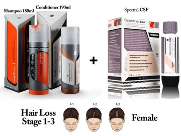 Спектральный кондиционер для спинномозговой жидкости ДЛЯ ЖЕНЩИН; сильные, густые волосы