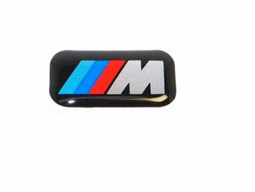 Oryginalny Emblemat M naklejany na felgę BMW
