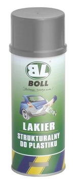 Boll Lakier strukturalny do plastiku szary 400ml