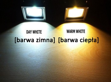 HALOGEN LAMPA NAŚWIETLACZ LED 20W=200W IP66 ZIMNY