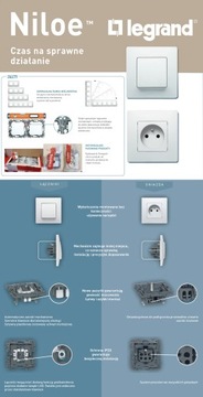 LEGRAND NILOE Соединитель лестницы, одинарный, белый 764501