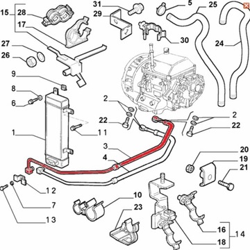 ALFA ROMEO 166 3,0V6 PŘÍVOD PŘEVODOVKY AUTOMATICKÉ