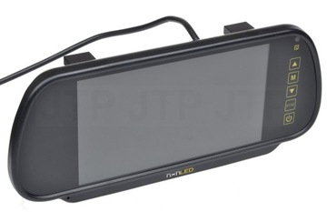 MONITOR LCD NA LUSTERKO 7'' do kamera cofania 2xAV