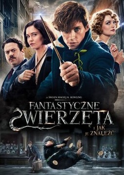 Dvd FANTASTYCZNE ZWIERZĘTA I JAK JE ZNALEŹĆ folia