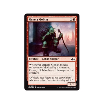 MTG 4x Ornery Goblin
