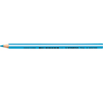 Kredka ołówkowa Stabilo Trio błękitna 203/455