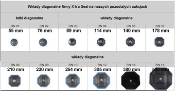 ВСТАВКА Diagonal Xtra Seal BN 10 Заплата для шин 250 мм