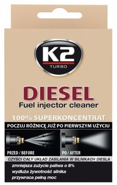 K2 DIESEL środek do czyszczenia wtryskiwaczy