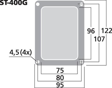 КЛЕММЫ ДЛЯ ДИНАМИКОВ BI-WIRING MONACOR ST-400G