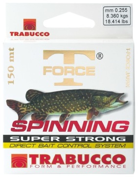 TRABUCCO T-FORCE SPINNING PIKE 0,309 – 150 м НОВИНКА